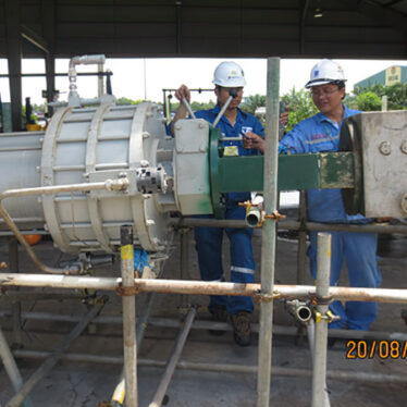 Maintenance and install the actuator for valve for Ca Mau Fertilizer Plant
