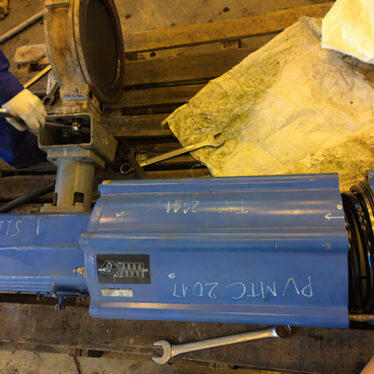 Maintenance and install the actuator for valve for Phu My Fertilizer Plant
