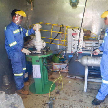 Pop test for PSV on the FPO MV19