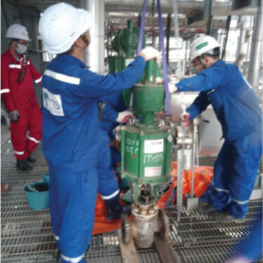 NSRP Shutdown Maintenance for Control valve & Instrument