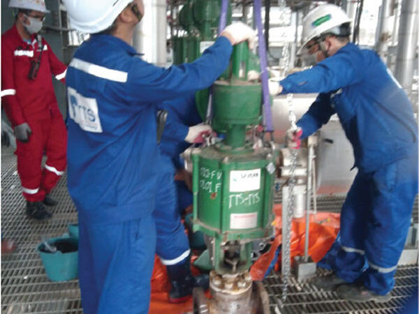 NSRP Shutdown Maintenance for Control valve & Instrument 