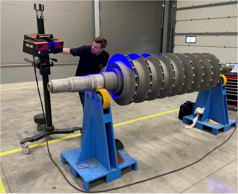 Thiết kế ngược (Kỹ thuật ngược) rô-to máy nén Dresser Rand